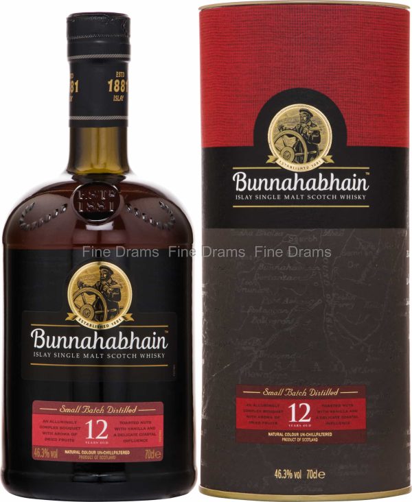 Bunnahabhain Scotch Single Malt 12 Year Fashion