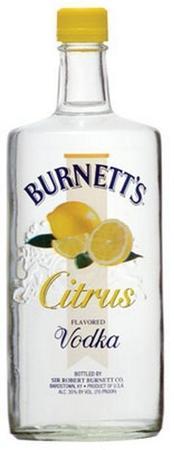 Burnett s Vodka Citrus For Sale