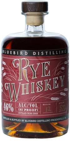 Bluebird Distilling Rye Whiskey Supply