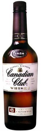 Canadian Club Canadian Whisky 6 (1858) Year Sale