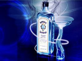 Bombay Gin Sapphire Fashion