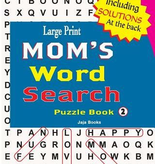 Large Print MOM S Word Search Puzzle Book, Vol. 2 Sale