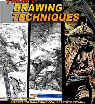 Framed Drawing Techniques: Mastering Ballpoint Pen, Graphite Pencil, and Digital Tools for Visual Storytelling Online Sale